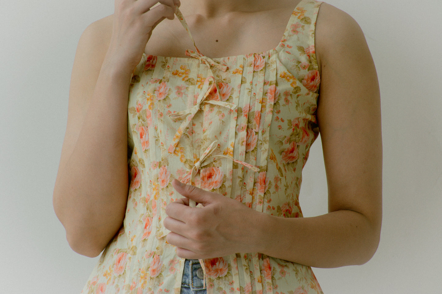 Rosey Cotton Top