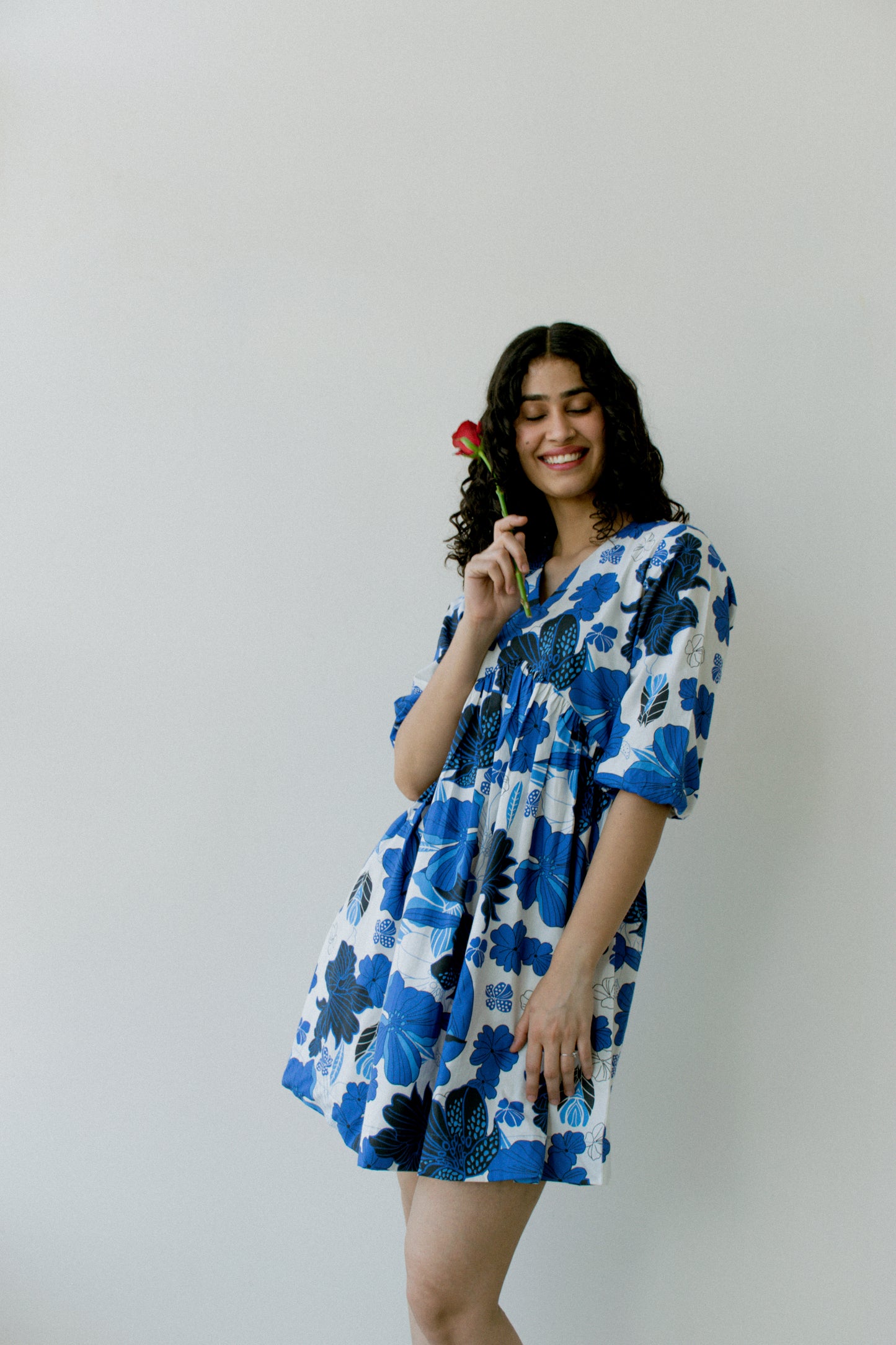 Ciel Bloom Poplin Dress