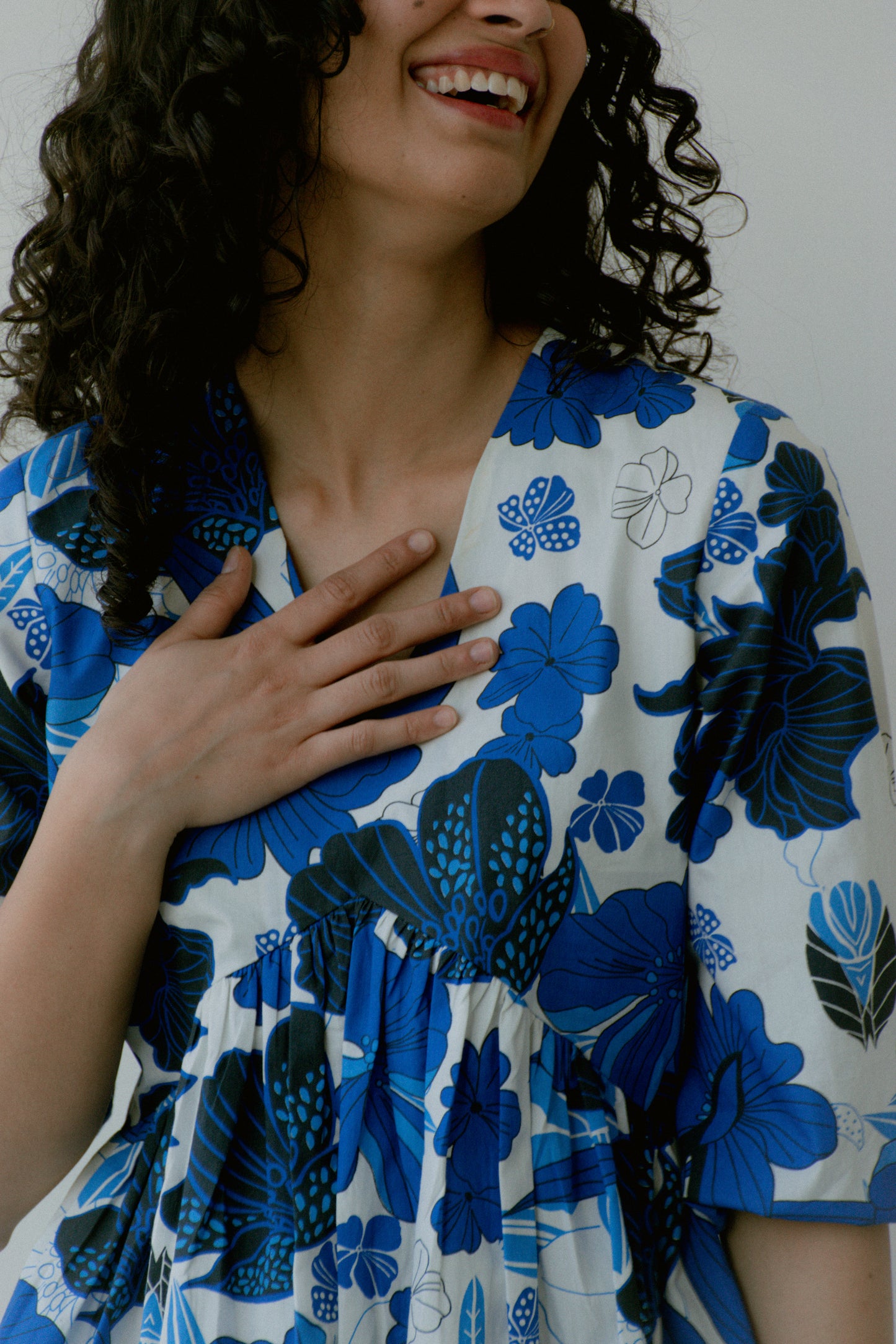 Ciel Bloom Poplin Dress