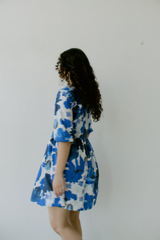 Ciel Bloom Poplin Dress