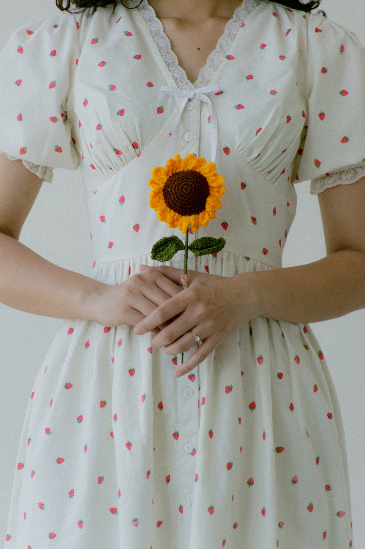 Berry Cotton Midi Dress