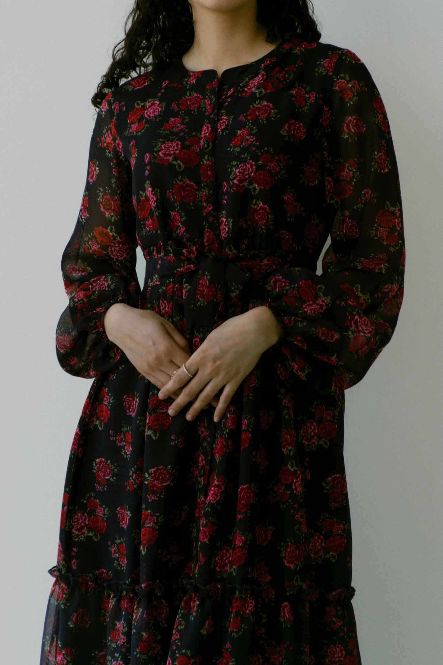 Roselle Georgette Dress