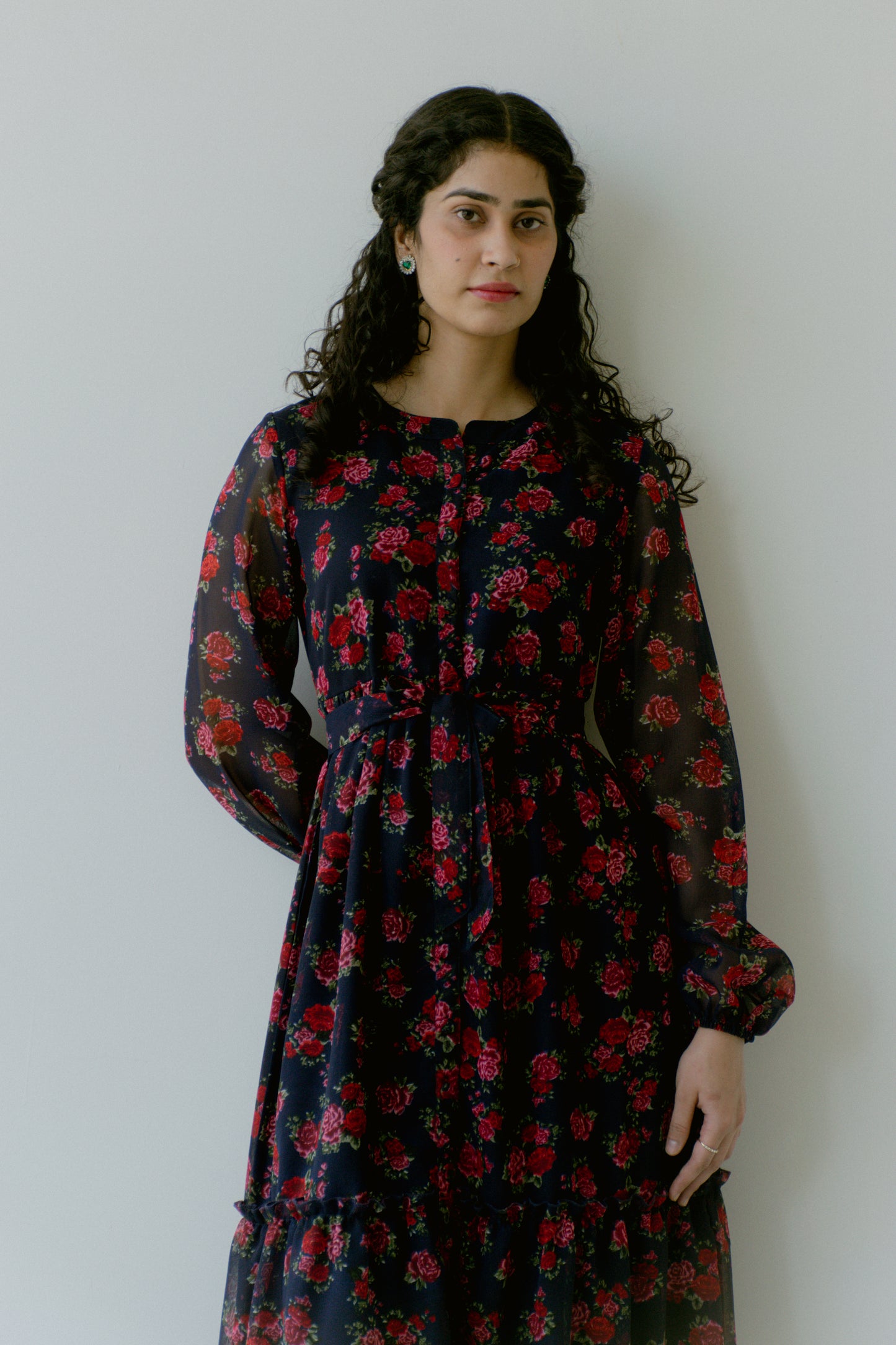 Roselle Georgette Dress